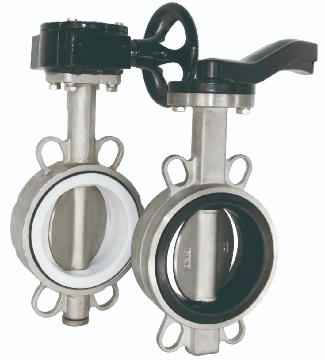 Electric Pneumatic Actuated Control Butterfly Valve