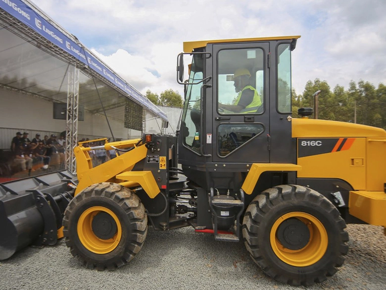 Liugong 5 Ton Wheel Loader Clg856 with High Configuration