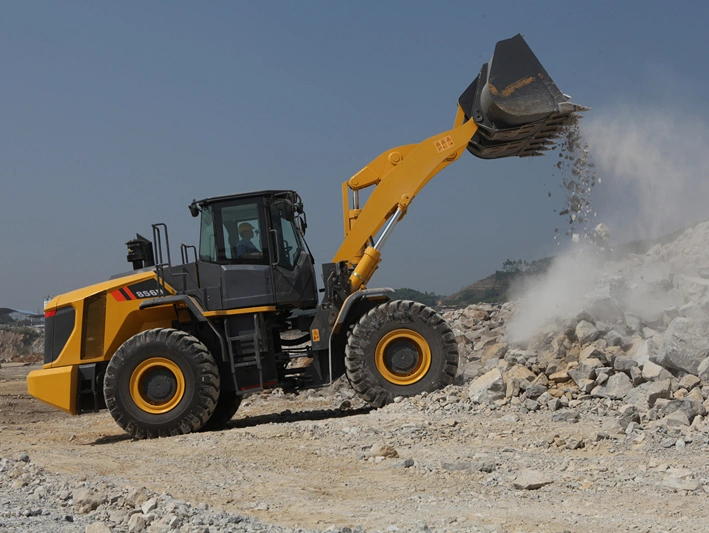 Liugong 5 Ton Wheel Loader Clg856 with High Configuration