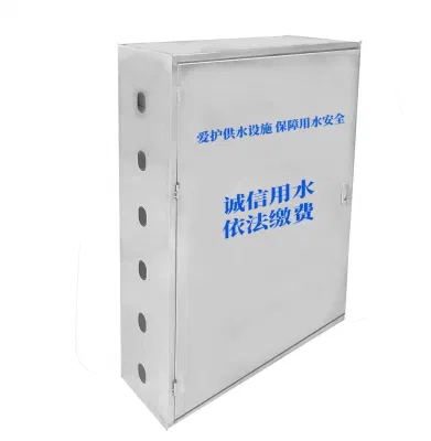 Giunzione contatore contenitore elettrico in alluminio con rivestimento in lamiera impermeabile Scatola in metallo
