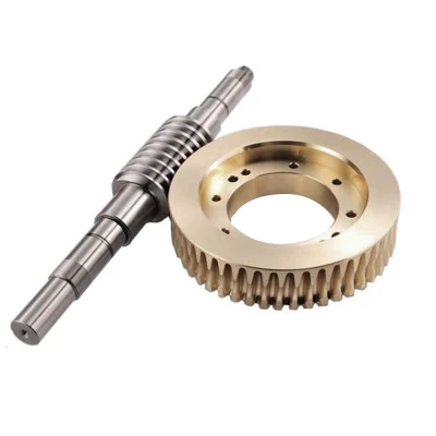 Motore passo-passo con corona in lega di ottone/rame/acciaio bronzo personalizzato di precisione coclea spazzaneve Ingranaggio elicoidale