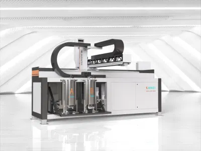 KW-510 linea di produzione spazzolatura automatica colla