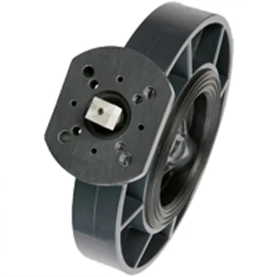 PVC wafer di alta qualità Worms Gear valvola a farfalla plastica CPVC Leva con flangia a farfalla con impugnatura UPVC controllo industriale senza attuatore Valvola a farfalla elettrica