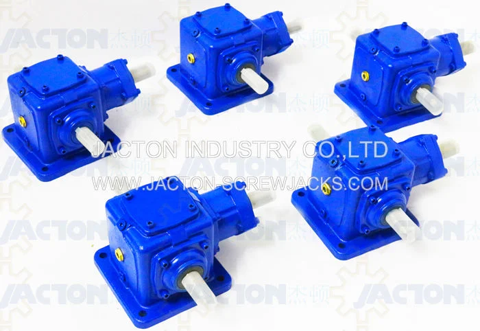 Heavy Duty Jt50 Right Angle Gearboxes Gear Drives 90 Degree Bevel Boxes