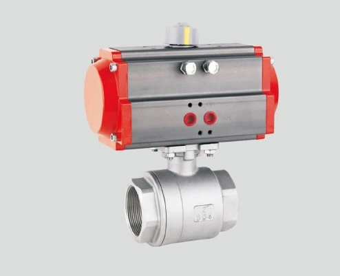 Air Torque Aluminum Pneumatic Ball Valve Butterfly Valve Parts Actuator