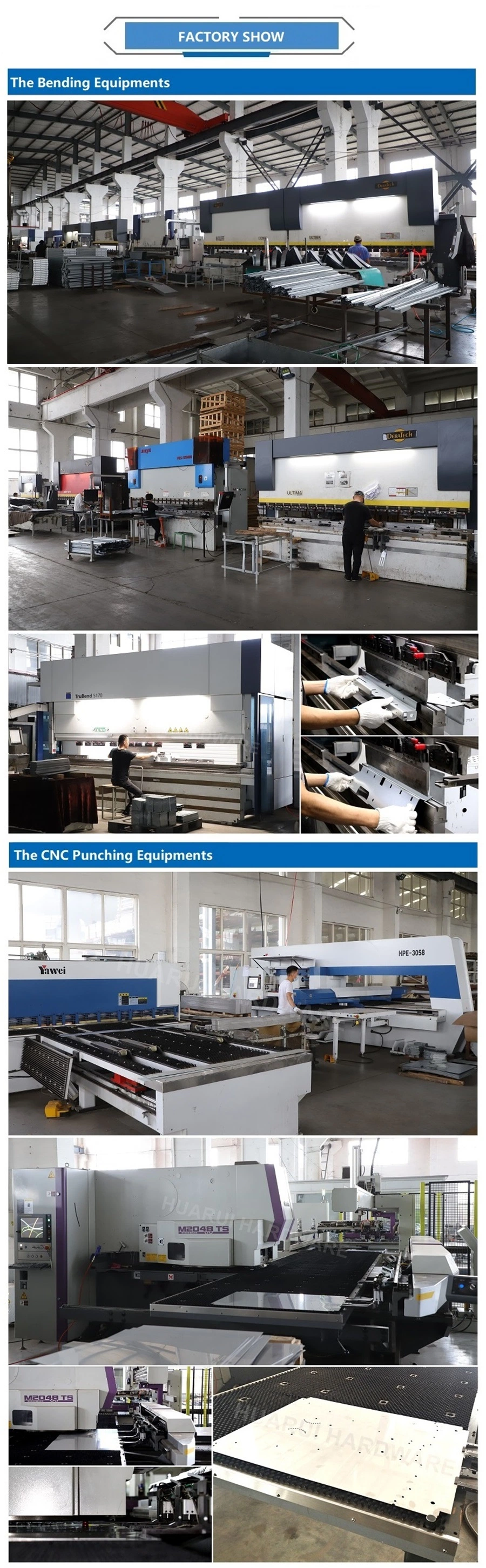 Fabrication Services Stainless Steel Sheet Metal Stamping Production