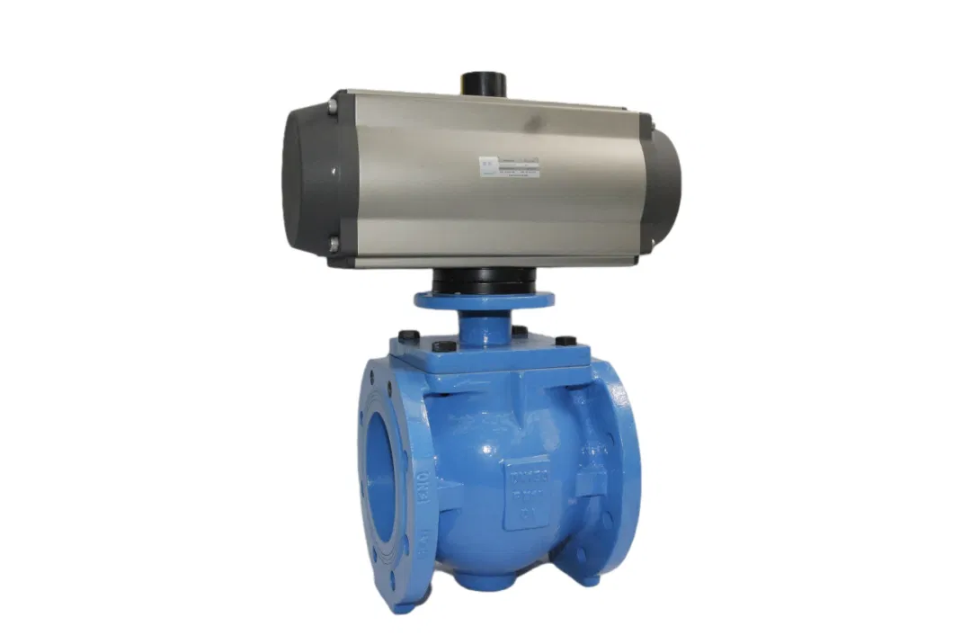 Ductile Iron Body and Flange End Eccentric Plug Valves