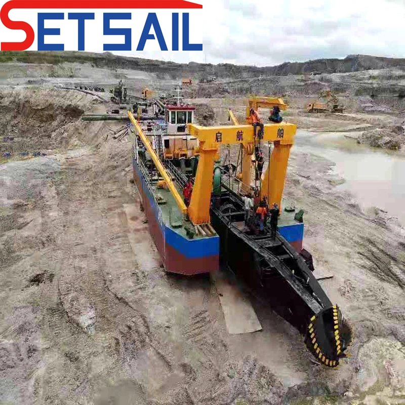 20 Inch Cutter Suction Sand Dredger for Sea Mouth Sand