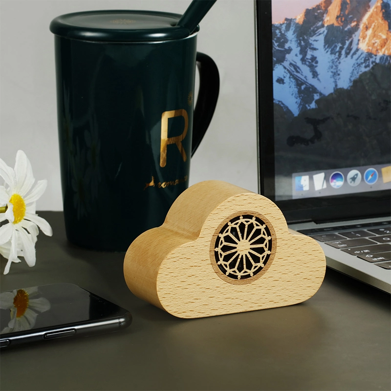 New Model Mini Bluetooths Wireless Speaker 3W Music Sound Box in Wood