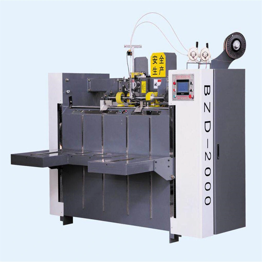 Hot Sell Small Corrugated Box Stitching Making Machine