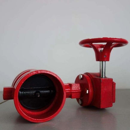 Signal Gearbox 300psi UL/FM Approved Grooved Butterfly Valve