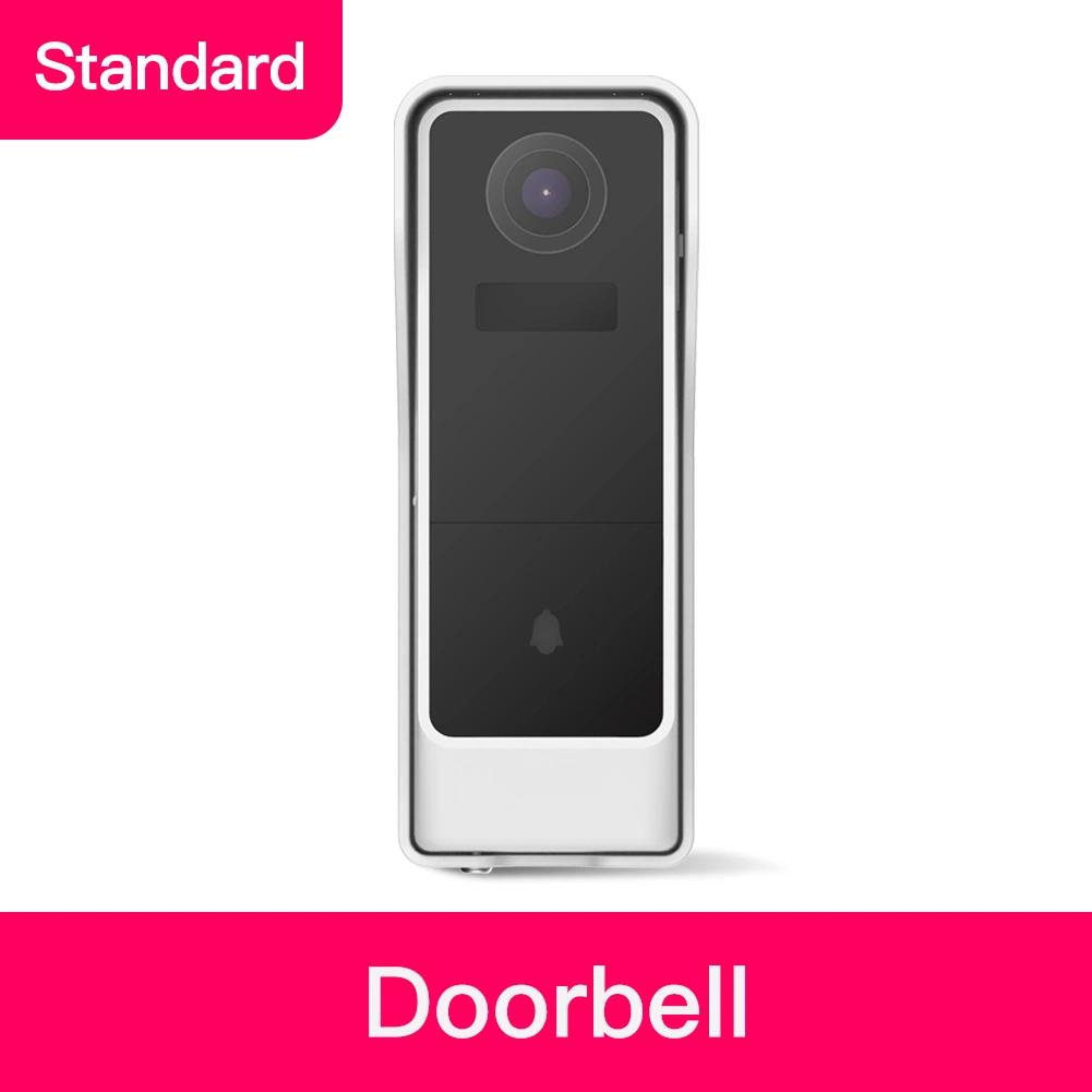 Tuya Smart WiFi Door Bell Video camera, Real Time Video, 2 Way Audio, Infrared Night Vision, Motion Alarm, Security System Smartlife Wireless Remote Control