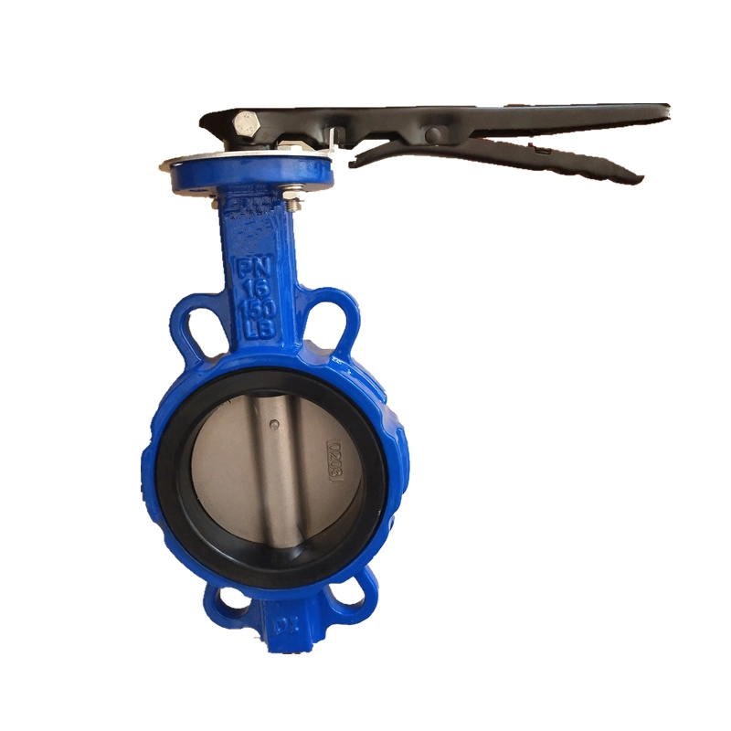 Wafer Type Gearbox Operated Ss 304/201/316 Disc Wafer JIS 10K Korea Standard Dk Butterfly Valves