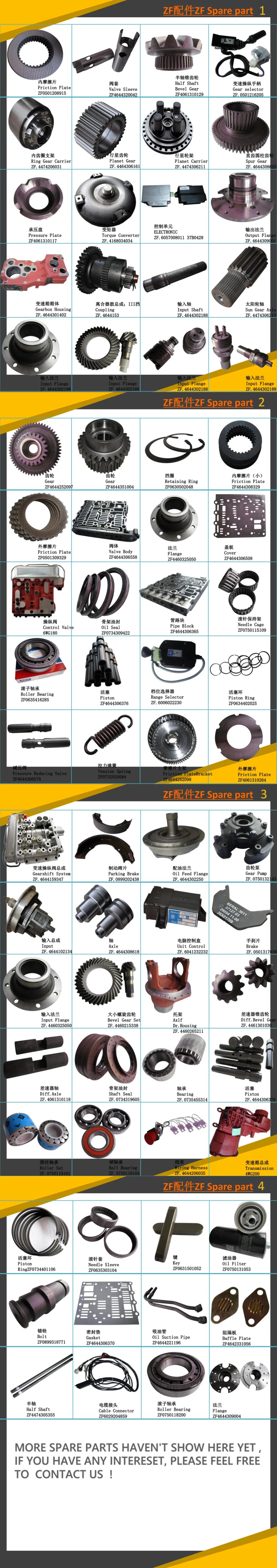 Liugong Z/F Wheel Loader Transmission Part 6wg180b Parts Control Valve