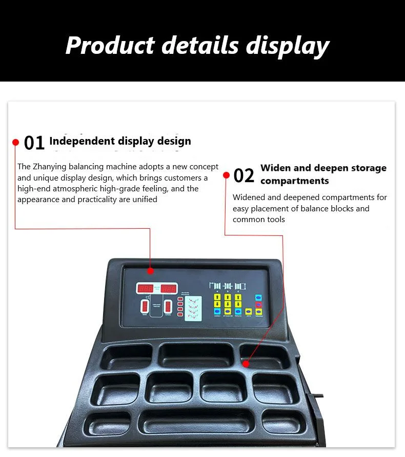 Fostar Easy Operation Pneumatic Car Diagnosis 12-24&quot; Tire Changer Machine and Balancer