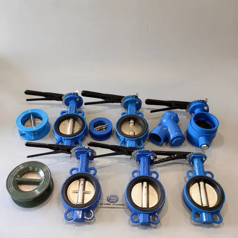 China Supplier Good Selling Cast Iron Marine Wafer Type Butterfly Valve