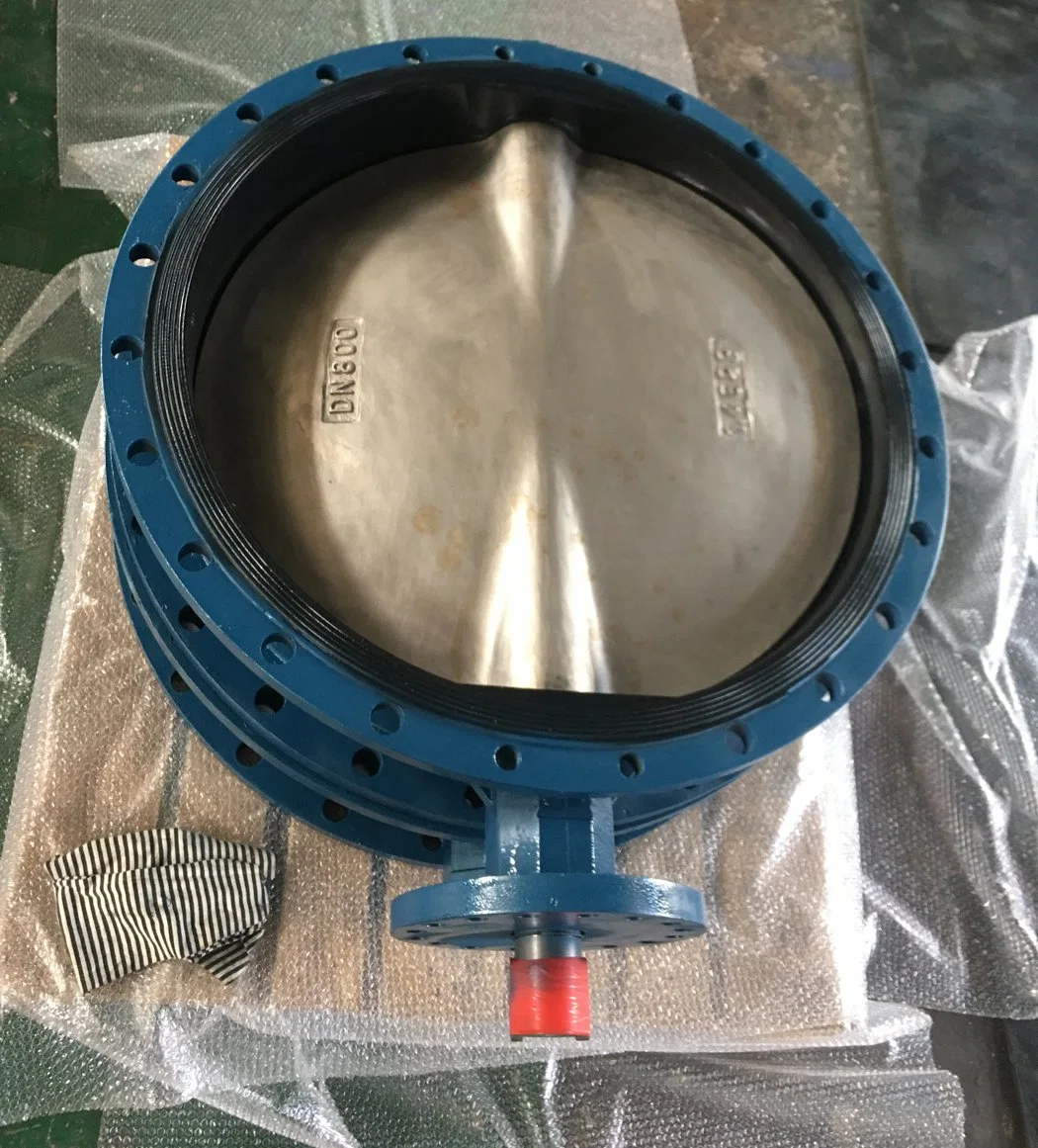 Flange Water Butterfly Valve with Gearbox