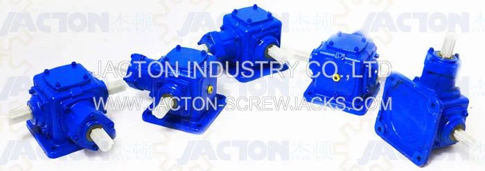 Heavy Duty Jt50 Right Angle Gearboxes Gear Drives 90 Degree Bevel Boxes