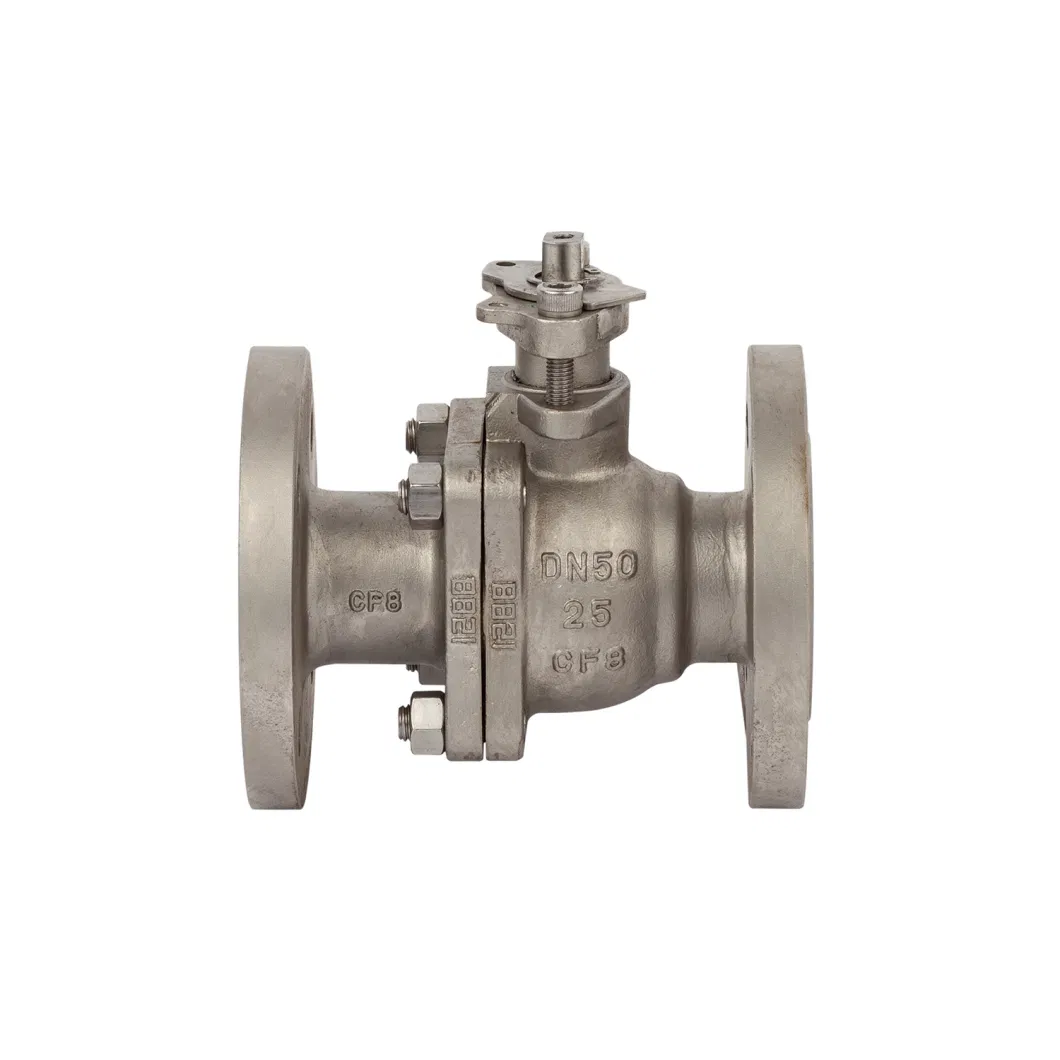 API 6D 2 PC Gear Operate Stainless Steel/Carbon Steel Floating/Trunnion Cast Ball Valve Gas Valve