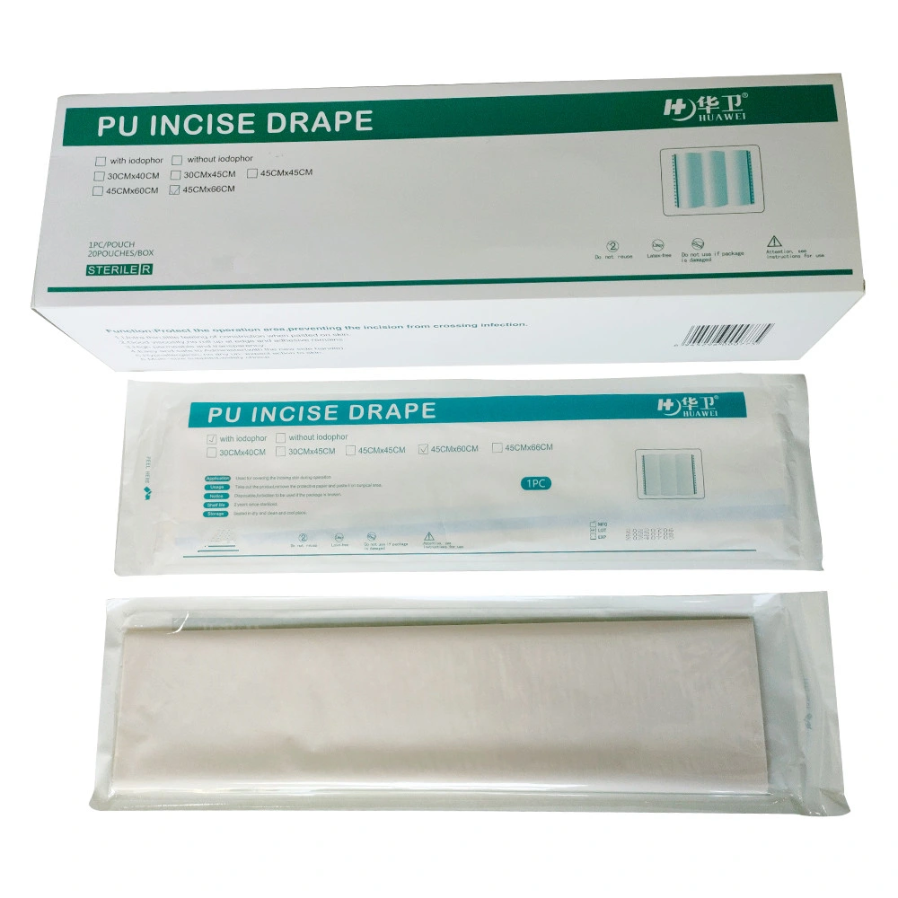 Incision Draping for Common Surgical Procedures Iodine Incise Film Drape Sterile Operation Film Dressing