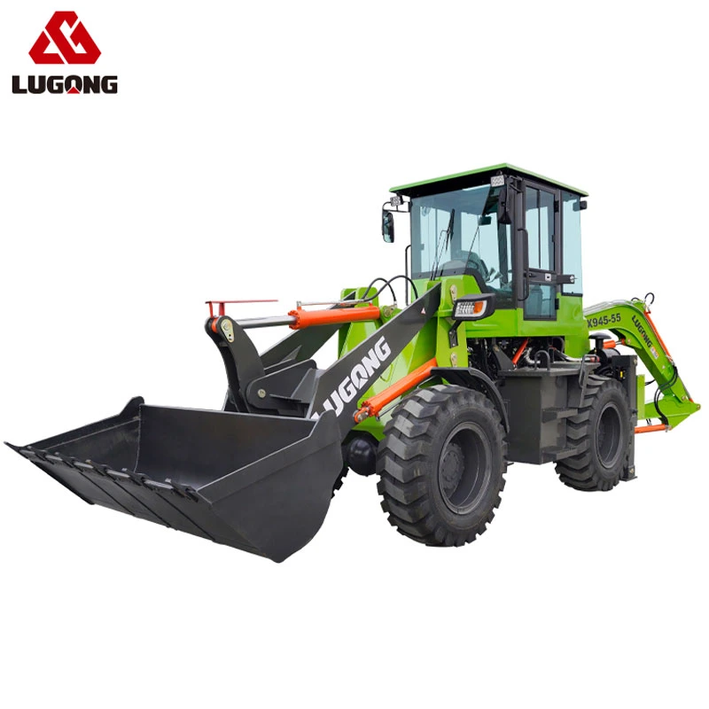 Front End Hyundai Wheel Loader Power Wheels Skid Steer Loader for All Brand Front End Wheel Loader with Attachment 4 in 1 Bucket