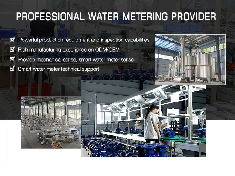 China Good Price Single Jet Water Meter Dry Dial Class B Plastic Water Meter Box