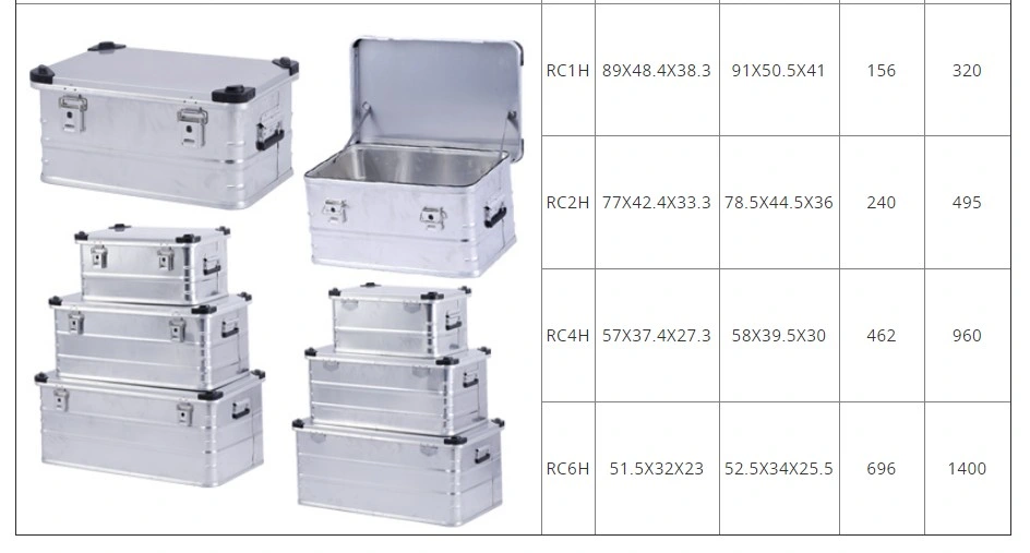 Custom Aluminum Storage Box Aluminum Box with OEM Inner Lining