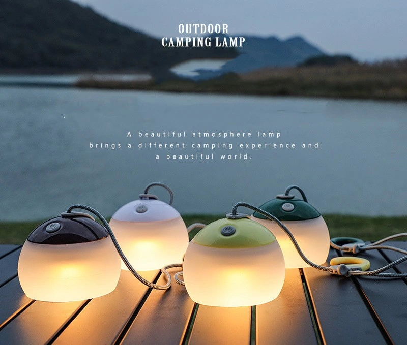 Multifunctional Retro Camping USB Rechargeable LED Tent Outdoor Horse Lamp Portable Lamp