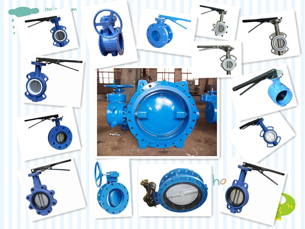 Brass Wafer Butterfly Valve with Lever Operator