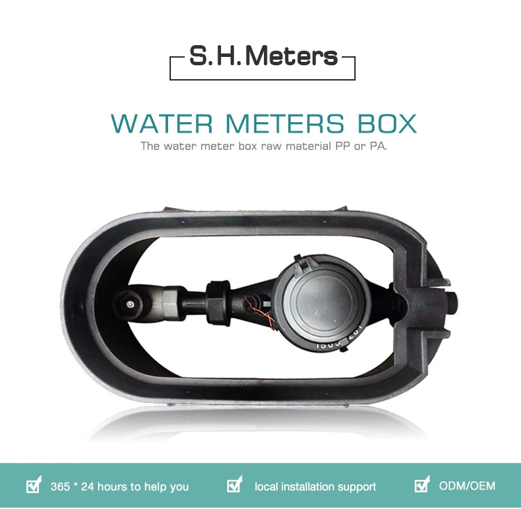 15mm-32mm China Plastic Multi Jet Mechanical Water Meter Box for Water Meter