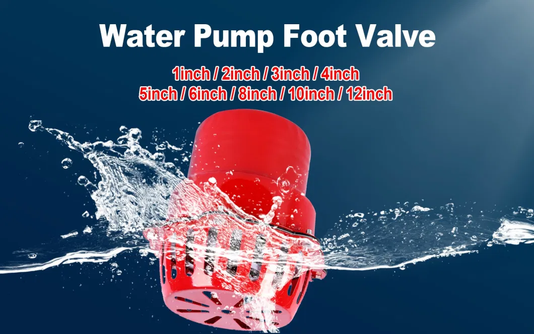 Gasoline Engine Cwater Pump Irrigation Stainless Suction Control Valve/Scv