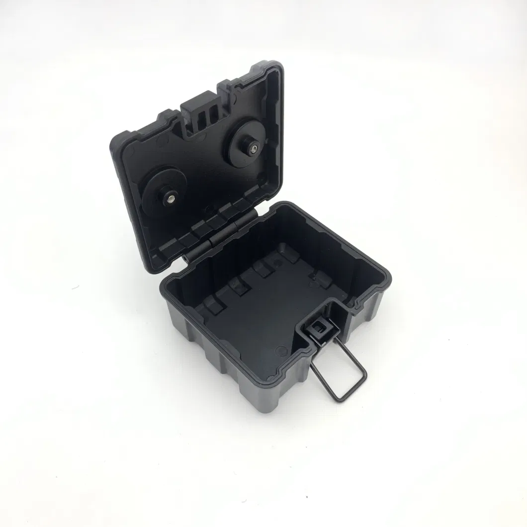Black Color ABS Plastic Box Stick on Bottom of Car Hidden Storage Secret Stash Car Storage Hidden Magnetic Box