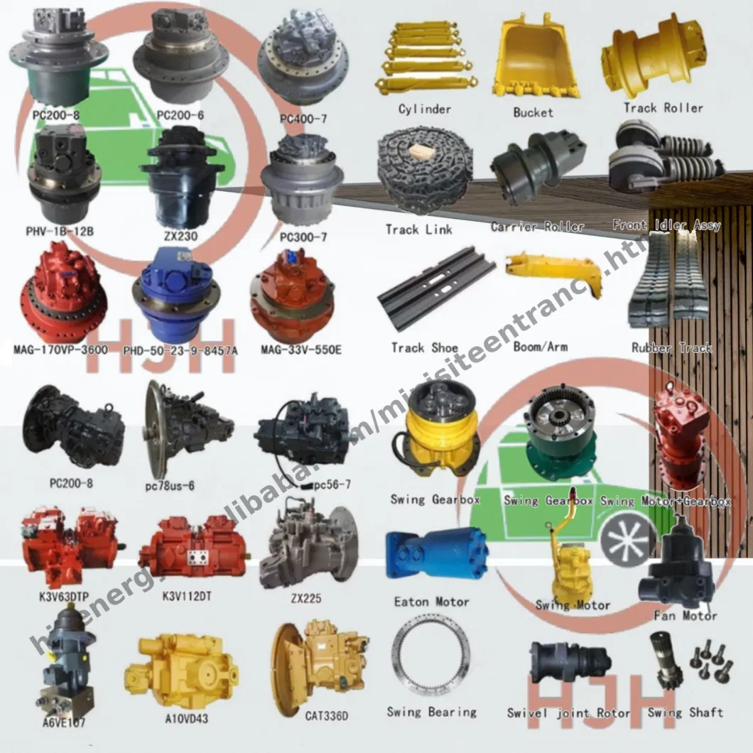 Excavator Spare Parts GM20 Hydraulic Travel Motor Gearbox Assy TM20 Travel Final Drive Assembly