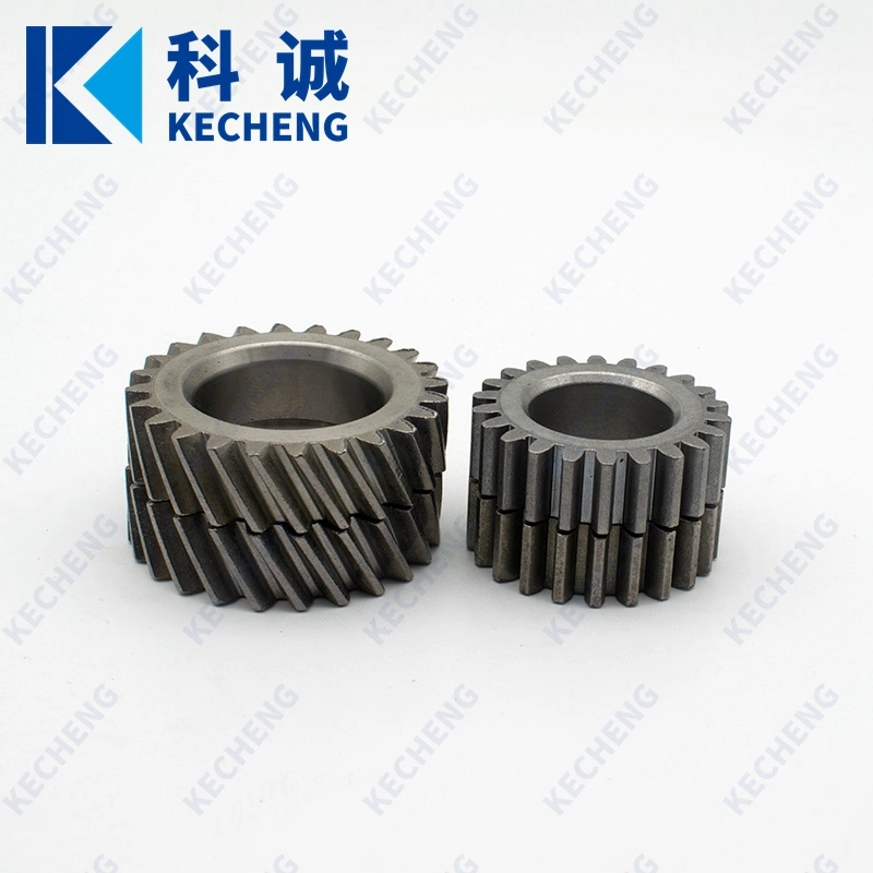 Micro Metallurgy Sintered Metal Engranaje Helicoidal Drawing Helical Double Spur Gear Price for Clock