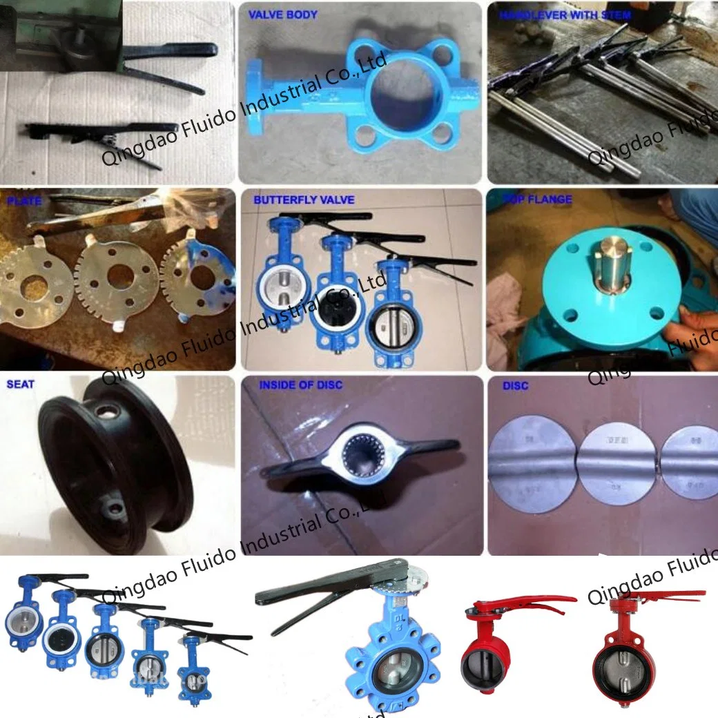 China Supplier Good Selling Cast Iron Marine Wafer Type Butterfly Valve