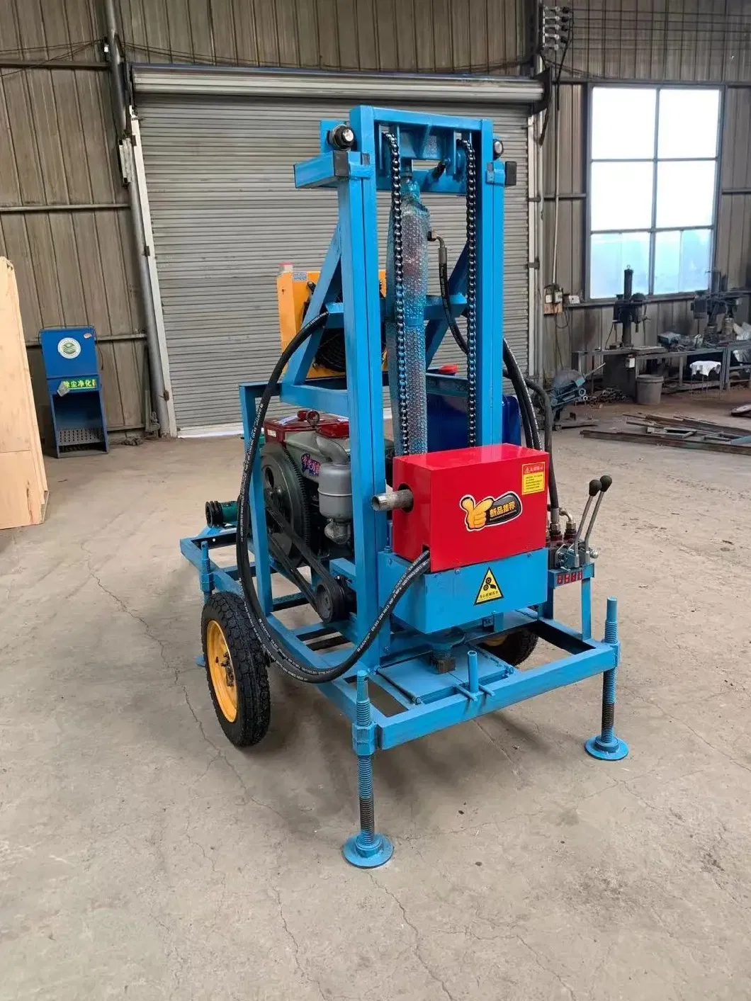 Quick Hydraulic Drilling Machine for African Farms