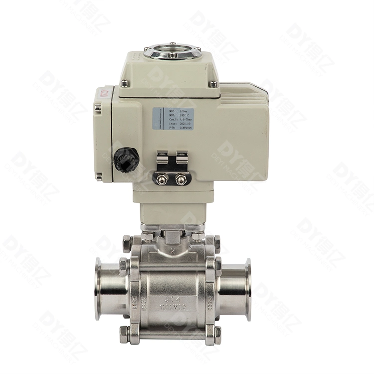 1/4&quot; Stainless Steel Sanitary Threading Straight 1-PC Ball Valve Valvula De Bola De Rosca Sanitaria Recta De 1 Pieza De Acero Inoxidable