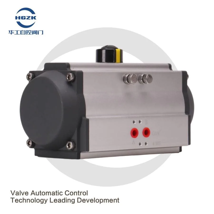 Aluminum Alloy 90 Degree Rotary Pneumatic Valve Actuator