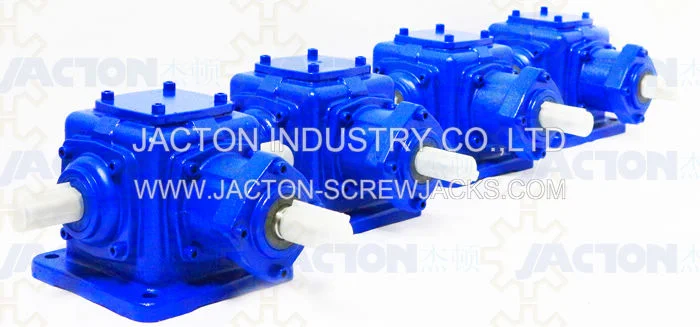 Heavy Duty Jt50 Right Angle Gearboxes Gear Drives 90 Degree Bevel Boxes