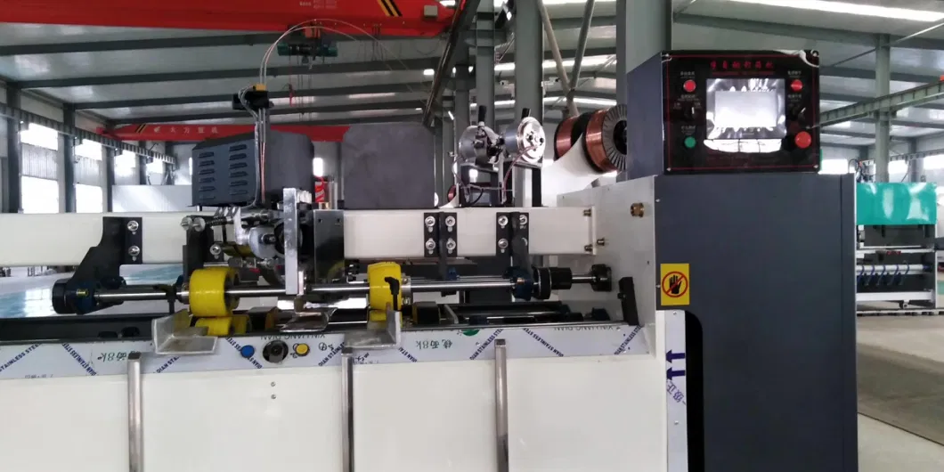 High Speed Semi-Auto Single Piece Corrugated Stitching Machinery
