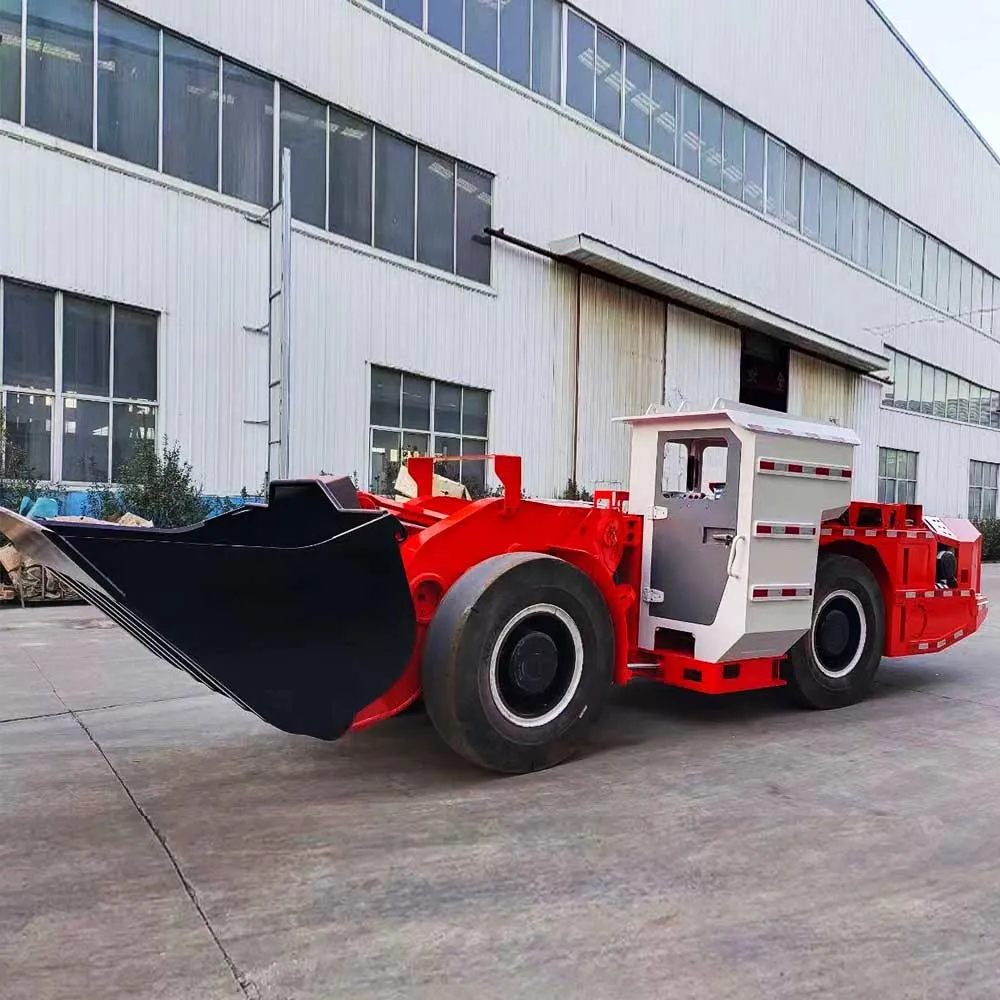 ODM Energy Saving Red Screw Conveyor Transportador Helicoidal Service Vehicles Underground Mining Loader