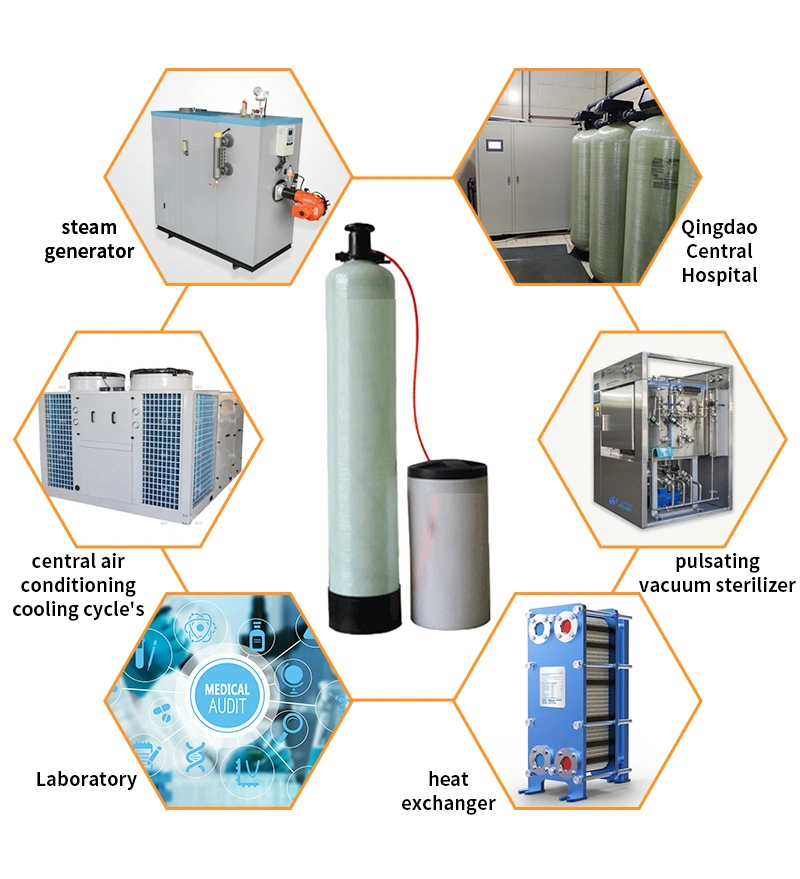 Automatic Operations and Procedures Water Treatment Softener 100-10000L/H