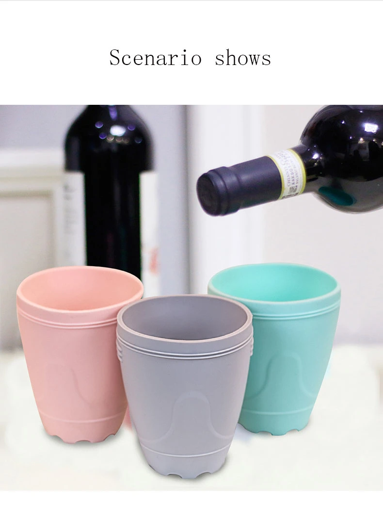 Food Grade Silicone Water Cup Learn to Drink Cup for Children