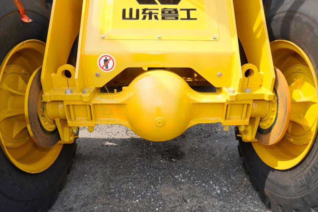 Chinese Front Articulated Steel Chain Protection Wheel Loader 6 Ton