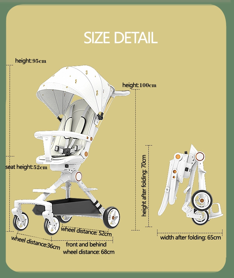 Mould Folding Baby Stroller Baby Strollers Learn to Walk Baby Stroller