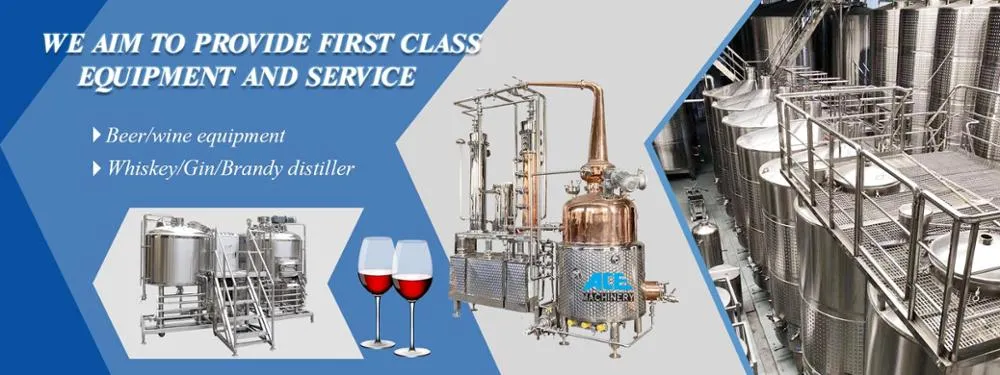 High Efficient Good Taste Wine Electric Portable Alcohol Distiller Still Destillery Pot Still Whisky for Sale