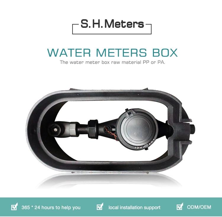 China Factory Waterproof Compound Nylon Plastic Large Water Meter Box