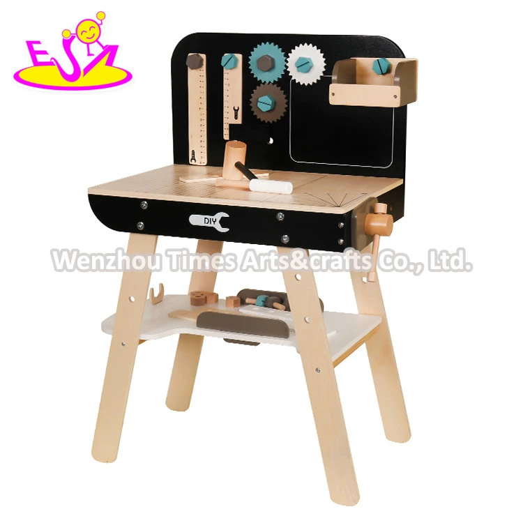 Customize Educational Wooden Drill &amp; Learn Toolbox Workbench DIY Toys for Kids W03D140