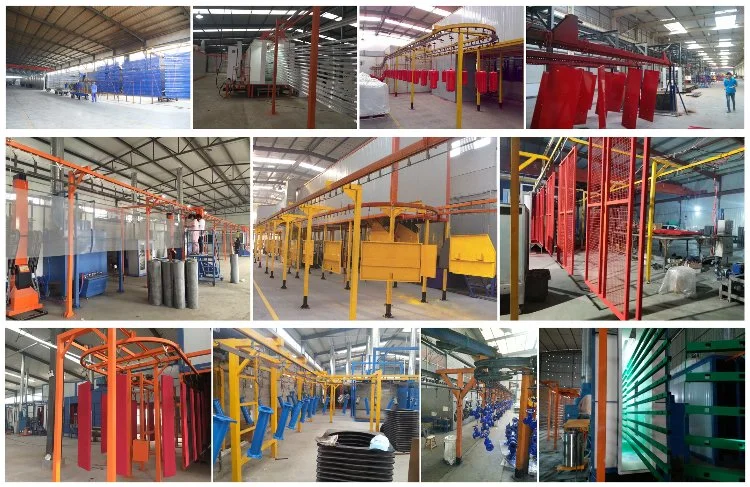 Electrostatic Automatic Powder Coating Equipment Complete Setup