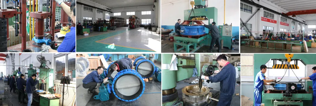 Extended Shaft Worm Gear Wafer Butterfly Valve for Marine Use